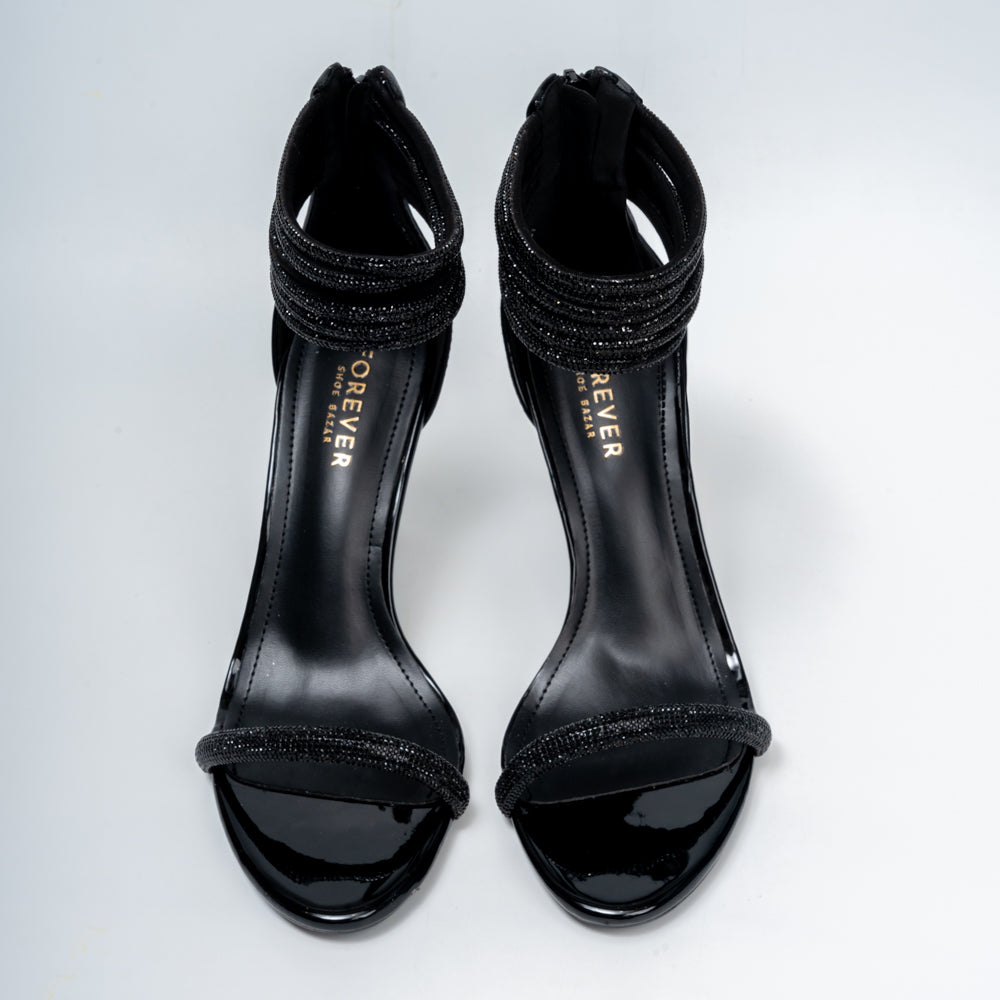Not My Problem - Black Partywear Heels . - view 4