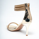 Not My Problem - Gold Partywear Heels . - view 6