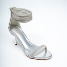 Not My Problem - Silver Partywear Heels . - view 3