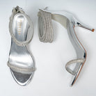 Not My Problem - Silver Partywear Heels . - view 5
