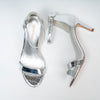 Shine On - Silver Pencil Heel Sandal .