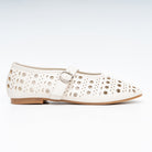 The Breeze - White Flat Ballerinas - view 2