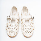 The Breeze - White Flat Ballerinas - view 4
