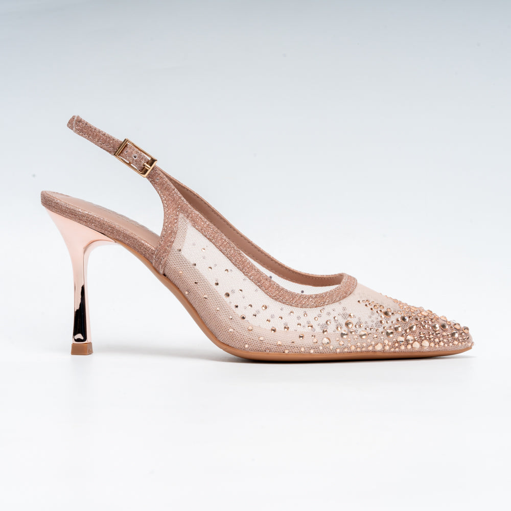 Say My Name? - Champagne Party Heels. - view 2