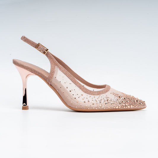 Say My Name? - Champagne Party Heels.