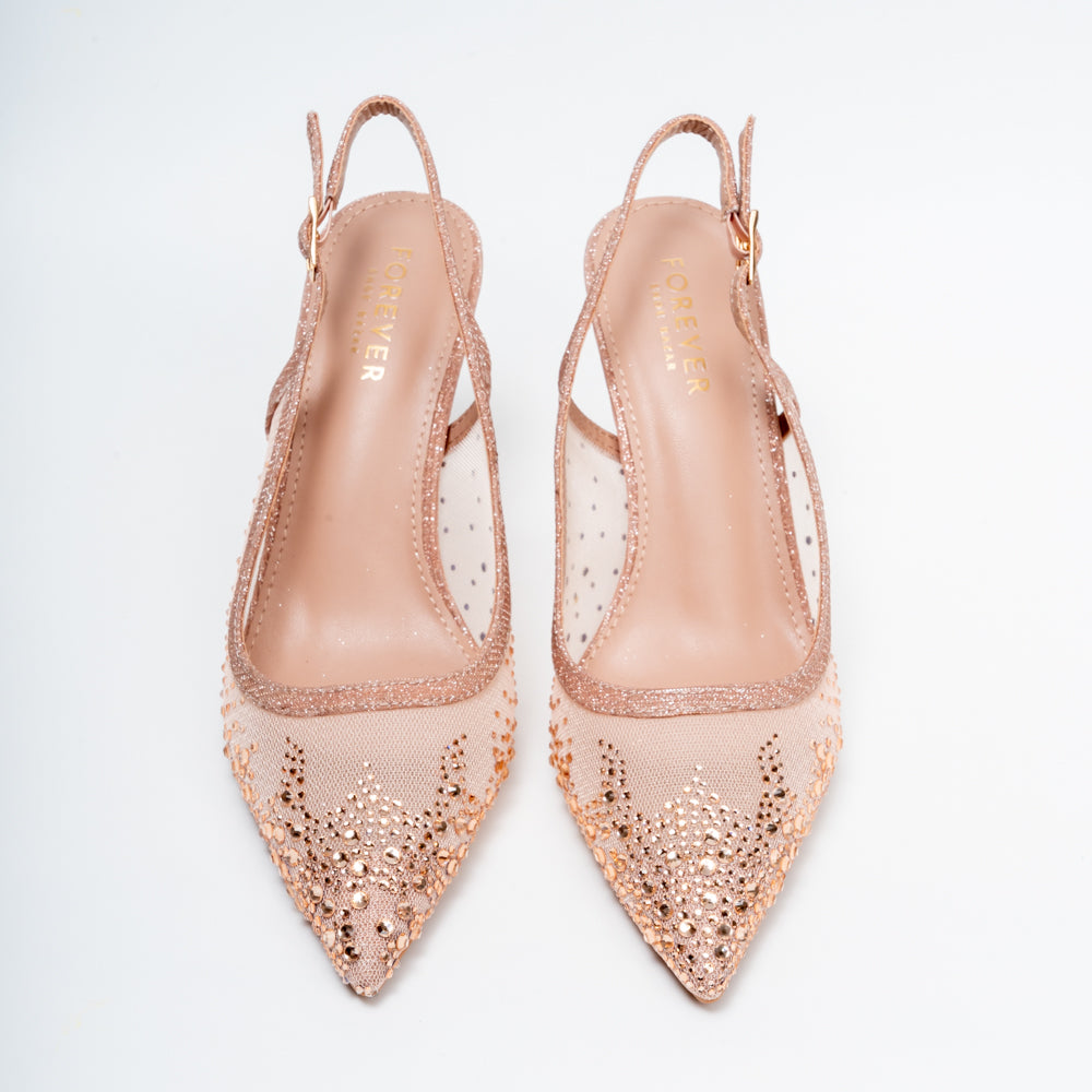 Say My Name? - Champagne Party Heels. - view 4