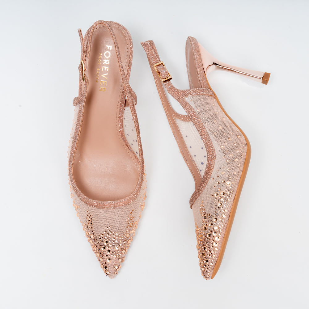 Say My Name? - Champagne Party Heels. - view 5