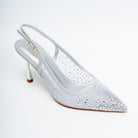 Say My Name? - Silver Party Heels. - view 3