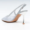 Say My Name? - Silver Party Heels.