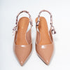 Scarf Strap - Beige Heels