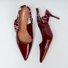 Scarf Strap - Maroon Heels - view 4