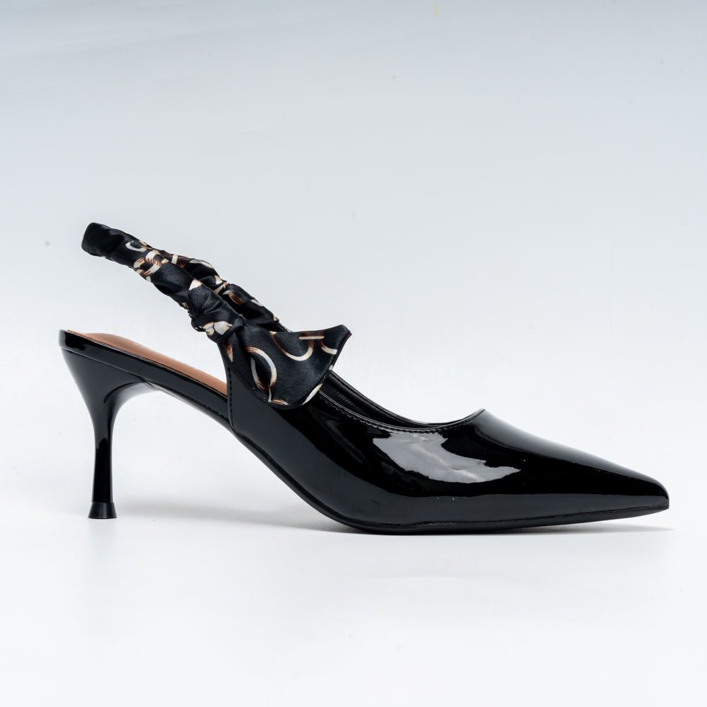 Scarf Strap - Black Heels