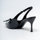 Amethyst Allure - Black Casual Heels - view 6