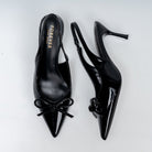 Amethyst Allure - Black Casual Heels - view 5