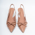 Amethyst Allure - Beige Casual Heels - view 4