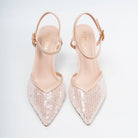 Twish & Shout - Beige Party Heels - view 3