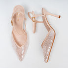 Twish & Shout - Beige Party Heels - view 4