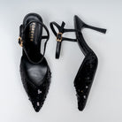 Twish & Shout - Black Party Heels - view 4