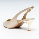 Starlust Stiletto Slingback Heels - Gold - view 3
