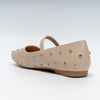 The Jewel-Dot - Beige Ballerina