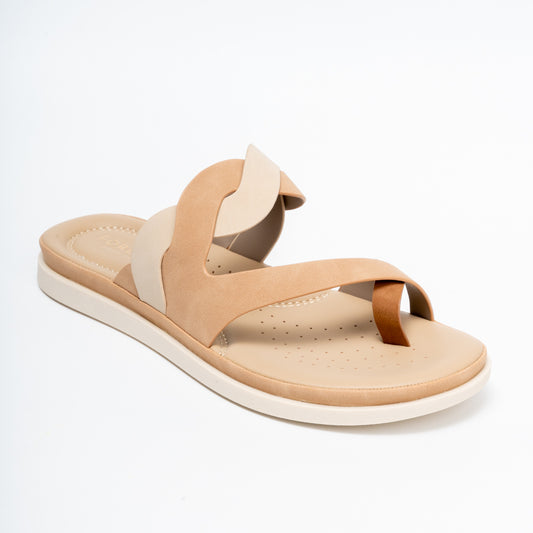 Aura Canyon Comfort - Tan Slip-On