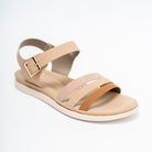 Earth Tones Beige Comfort Sandals - view 3