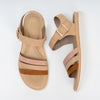 Earth Tones Beige Comfort Sandals