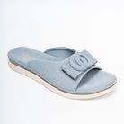 Klyra - Blue Casual Flats - view 2