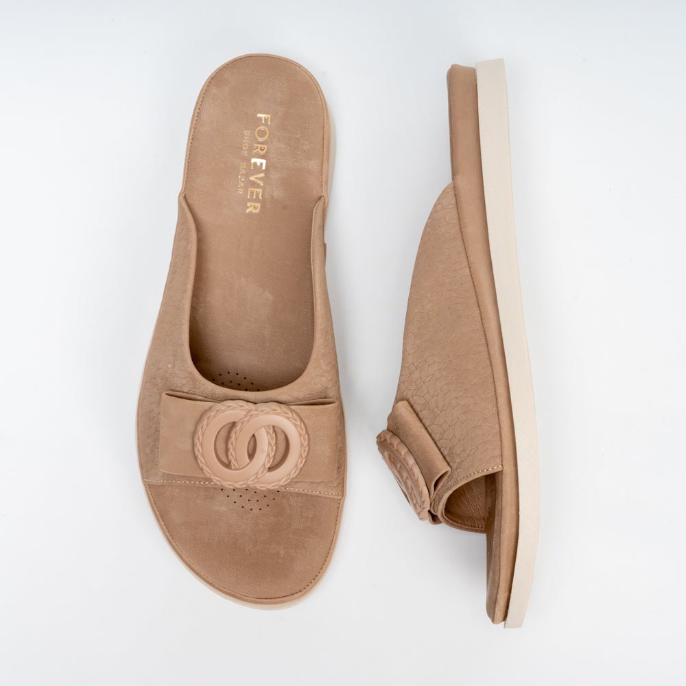 Klyra - Apricot Casual Flats - view 4