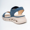 Stretch Strap Comfort - Blue Wedge Sandal