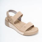 Bloom Waves - Cream Casual Sandal - view 2