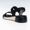 Bloom Waves - Black Casual Sandal