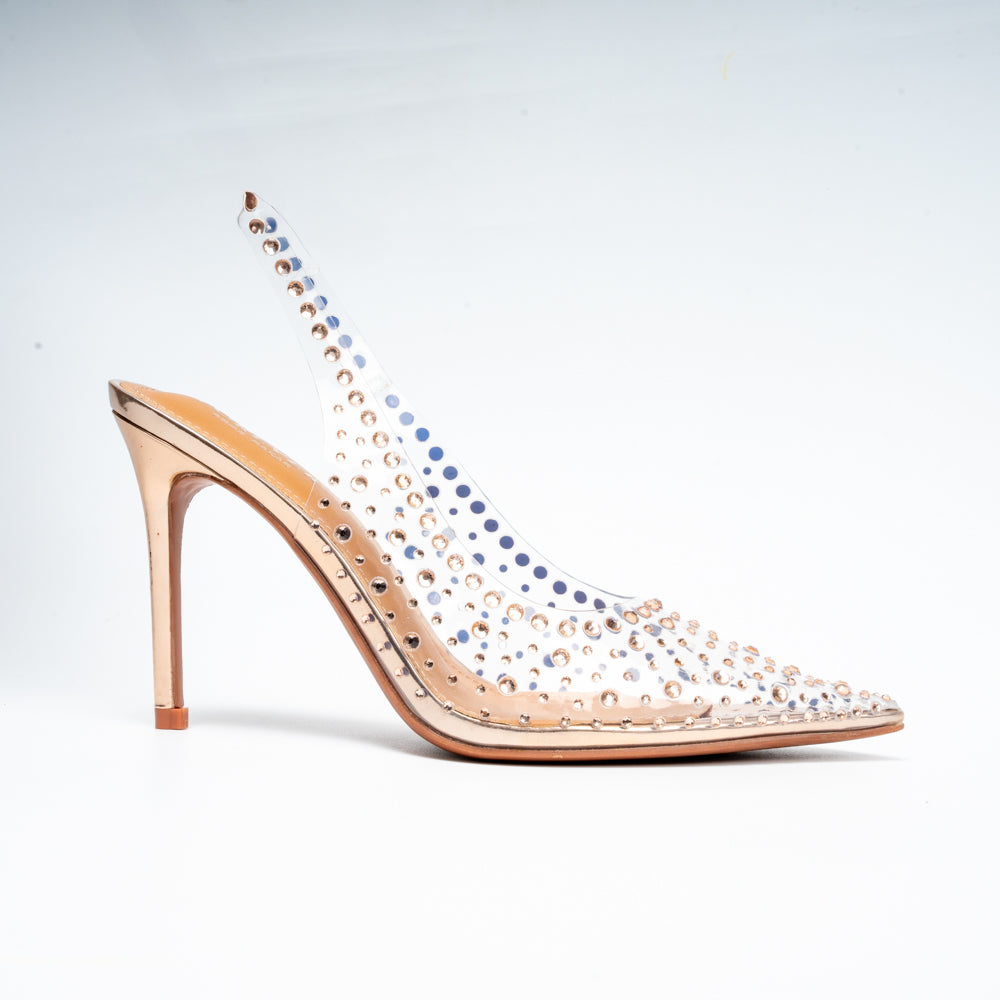 Sexy Cindrella - Champagne Party Heels.