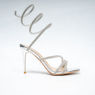 Twist & Shine - Silver Party Heels