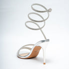 Twist & Shine - Silver Party Heels - view 5