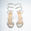 Twist & Shine - Silver Party Heels