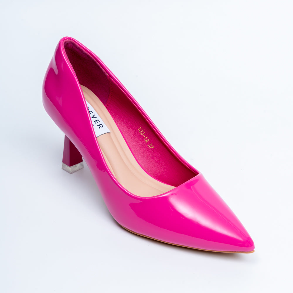 Solaris Stilettoes - Fushia Casual Heels - view 2
