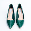 Solaris Stilettoes - Green Casual Heels