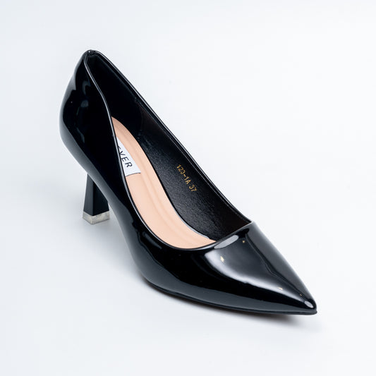 Solaris Stilettoes - Black Casual Heels