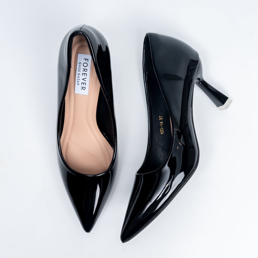 Solaris Stilettoes - Black Casual Heels - view 5