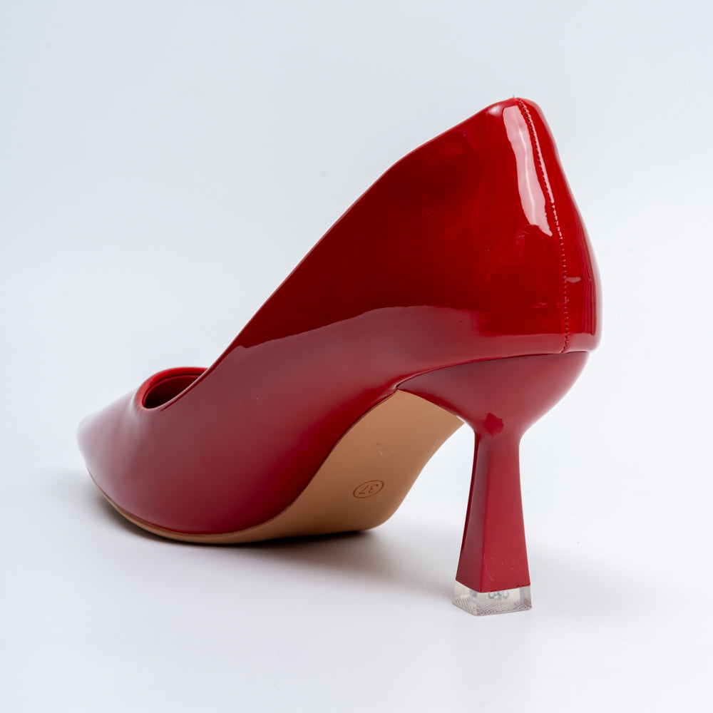 Solaris Stilettoes - Red Casual Heels - view 6
