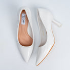 Solaris Stilettoes - White Casual Heels - view 5