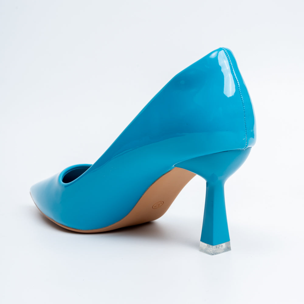 Solaris Stilettoes - Blue Casual Heels - view 6