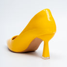Solaris Stilettoes - Yellow Casual Heels - view 6