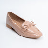 Glossy Grace - Khaki Casual Loafer