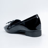 Glossy Grace - Black Casual Loafer