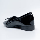 Glossy Grace - Black Casual Loafer - view 5