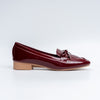 Glossy Grace - Maroon Casual Loafers
