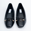 Ebony Elegance - Black Casual Flats