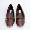 Ebony Elegance - Brown Casual Flats